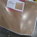 VIZ-PRO Large Cork Bulletin Board, 60 X 48 Inches, Wall-Mounted Corkboard with Silver Aluminium Frame for School, Office, and Home 5' X 4'