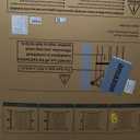 Cumbor 36" Extra Tall Baby Gate for Stairs, 29.7-54.2" Extra Wide Dog Gate for Doorways Hallways, Pressure Mounted Child Gate for Wide Opening, Auto Close Personal Safety for Babies and Pets, White