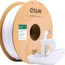 eSUN PLA+ Filament 1.75mm, 3D Printer Filament PLA Plus, Dimensional Accuracy +/- 0.03mm, 1KG Spool (2.2 LBS) 3D Printing Filament for 3D Printers, Cold White