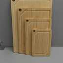 Hiware, Bamboo Cutting Board for Kitchen, Set of 4