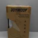 JOYMOOP Mop and Bucket with Wringer Set, Hands Free Flat Floor Mop and Bucket, with 3 Washable Microfiber Pads, Wet and Dry Use, Floor Cleaning System