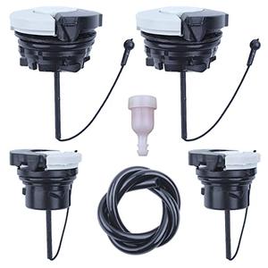 Mtanlo Fuel Oil Tank Cap Vent Hose For Stihl 029 MS290 MS310 MS390 MS181 , Fuel Tank Cap , Oil Tank Cap , Fuel Tank Vent , Fuel Hose