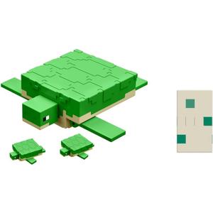 Mattel Minecraft Vanilla 3.25" Turtle Action Figure for Kids Ages 6 and Up