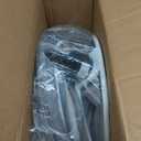 LAREX Baby Swing Infant Swing Electric Toddler Baby Rocker Portable for Newborn Boy Girl, 5 Sway Speeds with Remote Control, 10 Preset Melodies and Bluetooth, 0-6 Months Max 20 Lbs (Black)