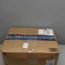 Outdoor Chair Cushions Set of 2, 22x22x4 Inch Seat Pads with Ties for Patio Wicker Chairs Garden Dining Chair, Indoor Outside Use, Fade-Resistant & Waterproof, Dark Blue