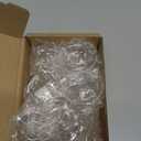 SnowTing 10 PCS Mini Floating Aquarium Plant Holder, Clear Plastic Round Simple Style Fish Tank Fixing Ring for Small & Single Flower Water Plants (OD 2.76'' and 2'')