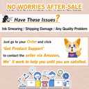 Koala Printable Glossy Sticker Paper for Inkjet Printer, White, 8.5x11 Inch Self-Adhesive Photo Sticker Printer Paper, (120 Sheets)