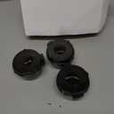 Childproof Stove Knob Covers, Oven Knob Covers for Child Safety 5 Pack, Clear Stove Knob Safety Covers & Gas Stove Locks, Heat-Resistant Adhesive, Double-Key Baby Proof Covers for Gas/Electric Burners (Black)