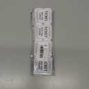 Pack of 5 L LIKED 100 Raffle Tickets, 50/50 Double Roll Tickets for Event, Raffles, Carnival, Door Prizes and Class Reward (White)