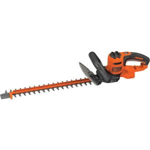 BLACK+DECKER Hedge Trimmer with Saw, 20-Inch, Lightweight and Compact Design, Full Wraparound Handle, Corded (BEHTS300)