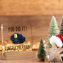 Police Academy Graduation Gifts, You Did It Acrylic Sign