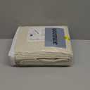 KEQIAOSUOCAI Extra Long Large Viral Pinch Pleat Cream Beige Curtains 132 Inch Long with Hooks Sound Deadening 11 ft Length Cute Curtains & Drapes for Living 130 Inch Window W40 x L132 x 2Panels