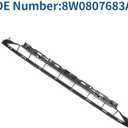 X AUTOHAUX No.8W0807683A Front Lower Hood Bumper Grille Grill for Audi A4 B9 2016-2018 Front Lower Bumper Kidney Grille Grill Sport Style Black