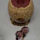 Dinosaur Piggy Bank for Kids, Dinosaur Egg Electronic Money Bank for Boys Girls Coin Bank Toys Savings ATM Machine-Brown