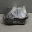 HOMEAL Booster Seat for Kitchen Chair, Breathable Toddler Booster Seat for Dining Table with Backrest and Adjustable Straps, Portable Travel Toddler Booster Seat, Dark Grey