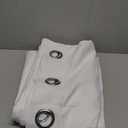 NICETOWN White Room Darkening Curtain 84 inches Long - Grommet Window Treatment Thermal Curtain Sound Reducing Light Blocking Drape for Bedroom/Living Room (1 Panel, W66 x L84)