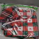 Christmas Bags for Gifts, 22pcs Christmas Gift Bags Assorted Sizes - Small/Medium/Large, Xmas Santa Drawstring Bulk Presents Wrapping Paper Bag, Reusable Plastic Holiday Gift Bags with Ribbon Ties