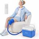 Ice Machine for Knee After Surgery, 9QT Cold Therapy Machine with Smart Temp Control & Programmable Timer, Portable Knee Ice Machine for Recovery & Cryotherapy Pain Relief