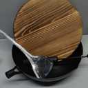 Souped Up Recipes 12.5 Inch Carbon Steel Wok For Electric, Induction and Gas Stoves (Lid and Spatula Included)