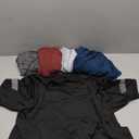 5 Pack Men’s Active Quick Dry Crew Neck T Shirts | Athletic Running Gym Workout Short Sleeve Tee Tops Bulk, L