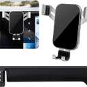 LUNQIN Car Phone Holder for BMW 4 Series 2024-2026 and BMW 3 Series 2023-2026 and i4 2022-2025 Auto Interior Accessories Best Cell Phones Mount Cellphone Mobile Cradle Charging Screen Stand Accessory