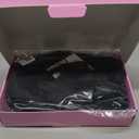 AISI HAIR 14 Inch Natural Black Wigs for Women - Shoulder Length Wave Wig with Pre-Cut Lace Hairline, Middle Part Natural Wavy Bob Synthetic Heat Resistant Fiber for Daily and Party