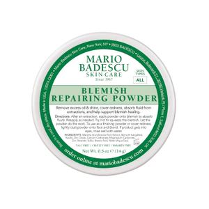 Mario Badescu Special Healing Blemish Repairing Face Powder for Oily and Troubled Skin, Reduces T-Zone Shine, Decongests Pores and Balances Excess Oil, Gentle Sulfur Powder for Skin Care