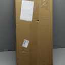 SSWOOD Monitor Stand Riser, Wood & Acrylic Computer Monitor Stand Desk Desktop Organizer Table For Home, Office Workspace, Laptop Riser, Printer, PC & TV Screen Riser (25*10 Inch, Red Walnut)