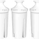 Fil-Fresh 3-Pack Water Filter Replacements for Brita Water Pitchers and Dispensers, NSF 53&42 Certified to Reduce Cadmium, Mercury, Copper, Zinc, BPA free, Lasts 2 Months or 40 Gallons