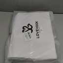 LOVEVOOK Laptop Bag for Women Work Tote Messenger Bag Waterproof Business Office Professional Handbag Shoulder Bag (15.6 inch, Black)