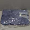 Yimobra Memory Foam Bath Mat, Super Soft Absorbent Bathroom Rug Non Slip, Quick Dry, Machine Washable Floor Carpet for Tub Shower, Home Decor Accessories, 24x17, Denim Blue