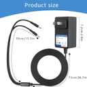 8.4V Charger for Heated Glove 7.4V Li-Polymer Battery Compatible with Savior Snow Deer Sun Will Heated Gloves, Heated Vest,Heated Socks Battery Charger