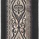 D'Addario Planet Waves 50J04 2-Inch Tubular Webbing with Brown Jaquard Design