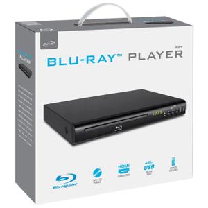 Blu-Ray DVD iLive IDBU601B Player HDMI USB Compact Portable Movie Media Player