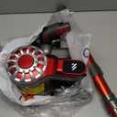 Cordless Vacuum Cleane,Stick Vacuum Cordless Rechargeable with Super Suction,Hardwood Floor Vacuum for Home Pet Hair, Carpets, Tile(Deep Red)