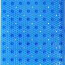 5 x Splash Home Order Bathtub Mat Non-Slip, Shower Mat with 112 Suction Cups and Drain Holes Bath Mat for Tub, 27 L x 14 W Inches, Machine Washable, PVC - Blue