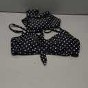 Blooming Jelly Womens High Waisted Bikini Set Tie Knot High Rise Two Piece Swimsuits Bathing Suits (Medium, Polka Dot)