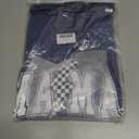 Funny Mama Bow Shirts for Women Checkered Mom T-Shirt Momma Graphic Short Sleeve Tee Top (Blue, XXL)