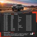 A-Premium 2 x Front Lower Control Arm, with Ball Joint & Bushing, Compatible with Nissan Rogue 2014-2020, Rogue Sport 2017-2022, Qashqai 2017-2023