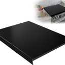 Gas Noodle Board Stove Cover: Mineye Gas Stove Top Cover Stainless Steel, Gas Stove Cover Board for Gas and Electric Stove Range Expanding Kitchen Space, Black, Large Size 30"x 22"x2.6"