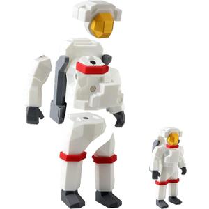 3D Magnetic Puzzle,Magnetic Animal Puzzle Toys for Adult,Astronaut Model Collectible Novelty Desk Decor Toy