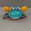 Crawling Crab Baby Toy Fantastic Creatures Toys Infant Sensory Tummy time Toys 3 4 5 6 7 8 9 10 11 12 Babies boy Girl Learning Crawl 3-6 6-12 Walking Toddler Gifts for 36 Months Old (Green)