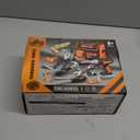 breibowski Kids Tool Sets with Portable Bag, Toddler Tool Set with Electric Drill Toy, Boy Toys Age 4, Construction Toys Tool Sets for Kid, Kids Tool Kit, Pretend Play Toys for 3 Year Old Boys Gift