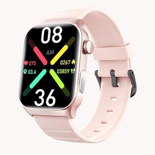 Fall Detection Smart Watch for Seniors Fall Alert Watch with SOS Heart Rate Monitor Sleep Monitoring Pedometer for Android iOS