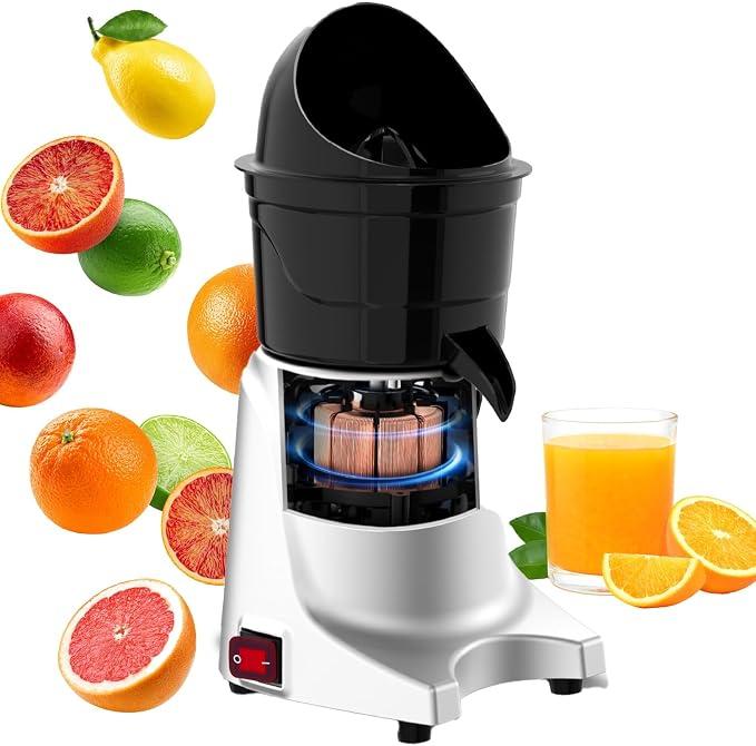 TK Tartle Kitchen Commercial Electric Citrus Juicer - 120V, 1500 RPM