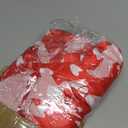 Suncalla 10 Pcs Valentine's Day Satin Chair Sashes Red Love Heart Dining Chair Cover 24 x 13'' Red Bows Elastic Reusable Back Ribbon Bows Cover for Wedding Events Anniversary Bridal Banquet Party