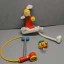 FlowFun Bath Toy Set: Electric Shower with 360 Rotate, Rocket Whistle, Cute Car Toy & Little Yacht | Interactive Water Play Kit for Toddlers 18 Months +