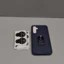 Janmitta for Samsung Galaxy S23 FE Case with 2 Pcs Screen Protector, Heavy Duty Shockproof Full Body Phone Cover Built in Rotatable Metal Ring Holder Kickstand, 2023 Navy Blue