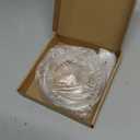 uxcell PVC Hose Tube, 5mm(0.19") ID x 7mm(0.27") OD 3 Meter 9.8ft Clear Vinyl Tubing, Plastic Flexible Water Pipe