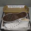 Converse Women's Chuck Taylor All Star Lift Platform Leather High Top Sneaker.6,5